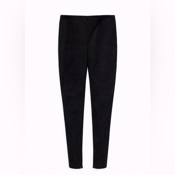Zara Pants - 🖤 ZARA Black Faux Suede Jeggings